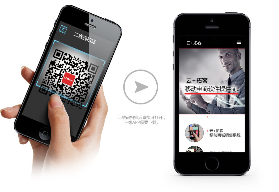 二维码扫描访问